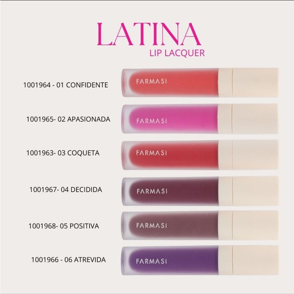 Farmasi Latina Lip Lacquer - Picture 2 of 13